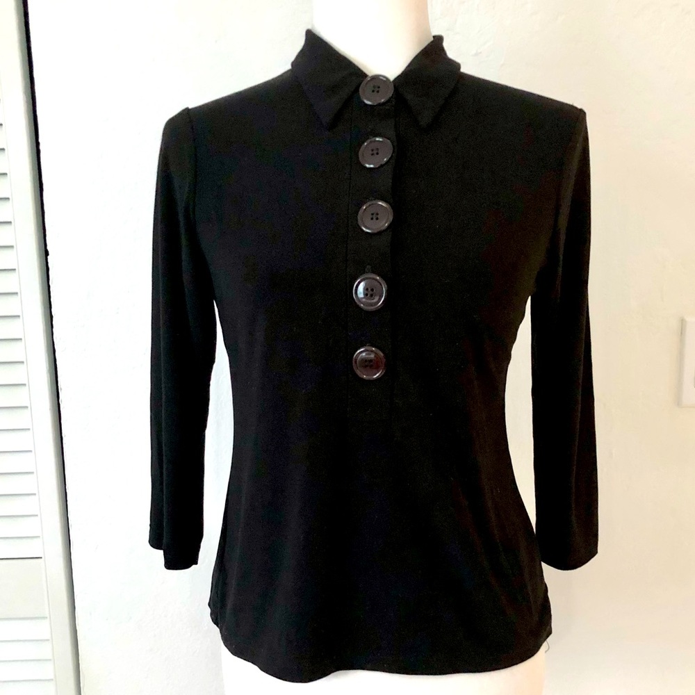 Maria Gabrielle Black Top